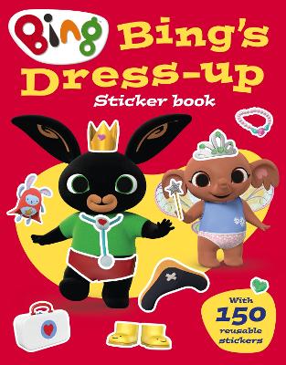 Cover of Bing’s Dress-Up Sticker book