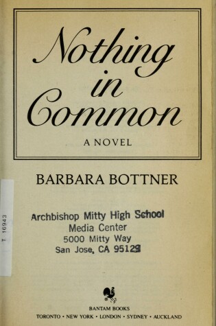 Cover of Nothing in Common