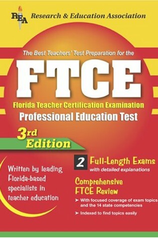 Cover of Ftce (Rea) - General Knowledge the Best Teachers' Test Prep for Florida Teacher Certification