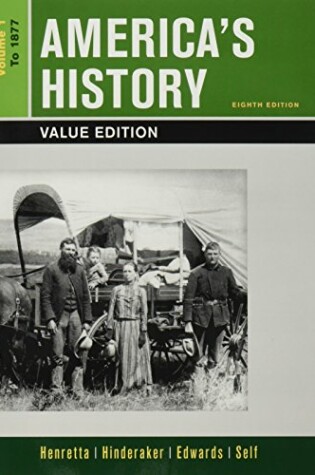 Cover of America's History, Value Edition, Volume 1 8e & Launchpad for America's History Volume I & America: A Concise History, Volume I 6e (Six Month Access)