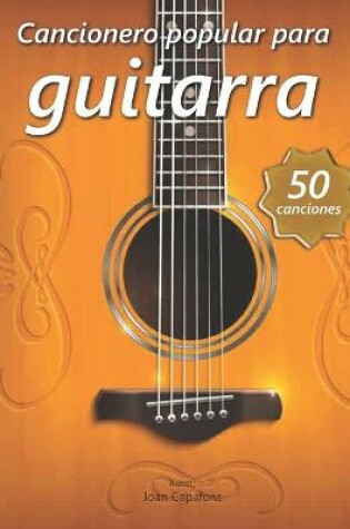 Cover of Cancionero Popular Para Guitarra