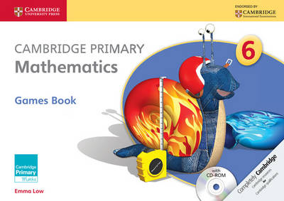 Cover of Cambridge Primary Mathematics Stage 6 Games Book with CD-ROM