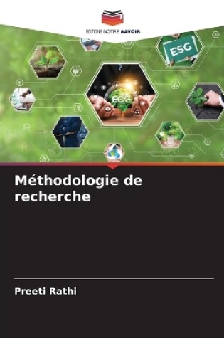 Cover of M�thodologie de recherche