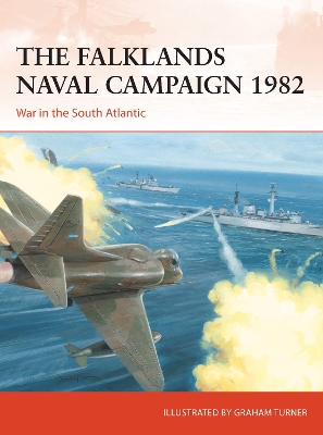 Book cover for The Falklands Naval Campaign 1982