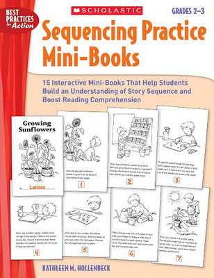 Book cover for Sequencing Practice Mini-Books, Grades 2-3