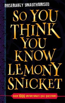 Cover of Lemony Snicket