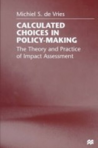 Cover of Calculated Choices in Policy-Making