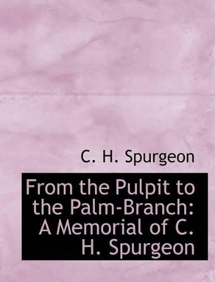 Book cover for From the Pulpit to the Palm-Branch