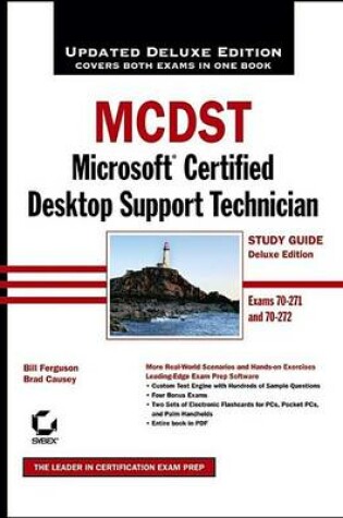 Cover of McDst: Microsoft Certified Desktop Support Technician Study Guide
