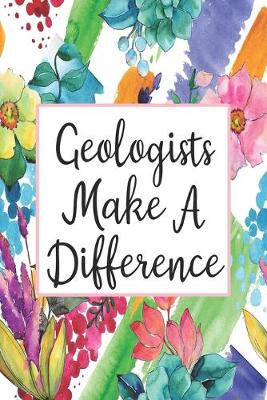 Cover of Geologists Make A Difference