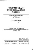 Book cover for Becoming an Industrialized Nation