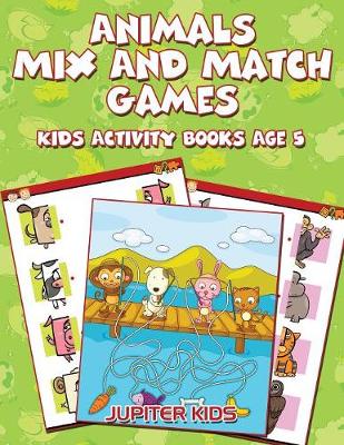 Book cover for Animals Mix And Match Games