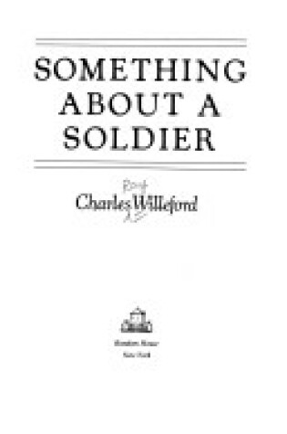 Cover of Something about a Soldier