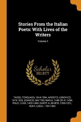 Book cover for Stories from the Italian Poets
