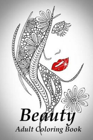 Cover of Adult Coloring Book - Beauty Coloring Book feat. High Heels & Accessories