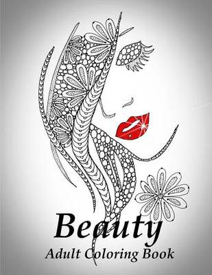 Book cover for Adult Coloring Book - Beauty Coloring Book feat. High Heels & Accessories