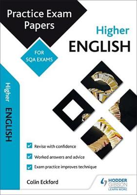 Book cover for Higher English: Practice Papers for SQA Exams