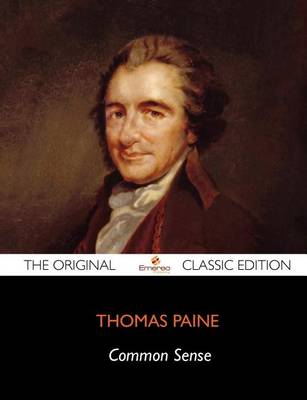 Book cover for Common Sense - The Original Classic Edition