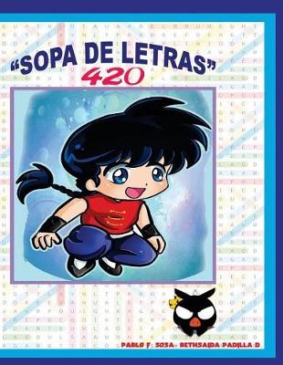 Book cover for Sopa de Letras 420 Nivel Basico 1