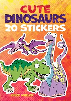 Book cover for Cute Dinosaurs Stickers