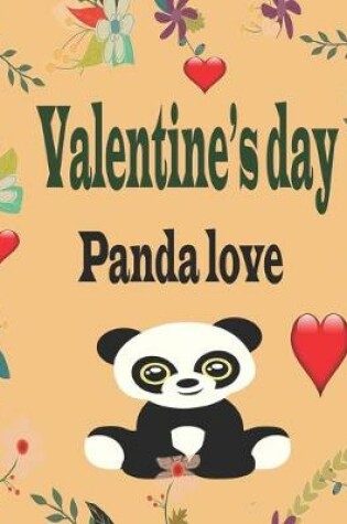 Cover of valentine's day Panda love