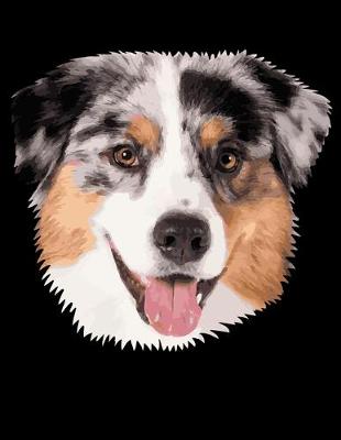 Book cover for Funny Aussie Shepherd Planner