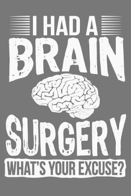 Book cover for I Had A Brain Surgery What's Your Excuse?