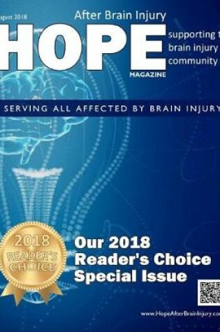 Cover of Hope After Brain Injury Magazine - August 2018