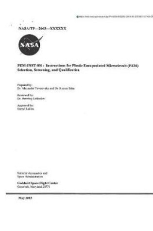 Cover of Pem-Inst-001