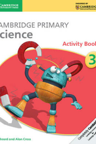 Cover of Cambridge Primary Science Activity Book 3