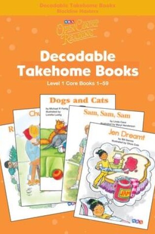 Cover of Open Court Reading, Core Decodable Takehome Blackline Masters (Books 1-59 )(1 workbook of 59 stories), Grade 1