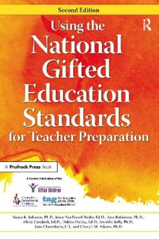 Cover of Using the National Gifted Education Standards for Teacher Preparation