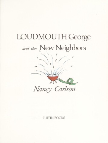 Book cover for Loudmouth George and the New Neighbors