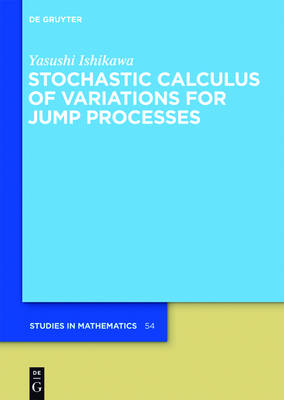 Cover of Stochastic Calculus of Variations for Jump Processes