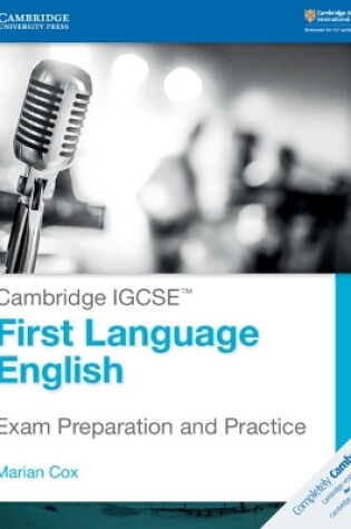 Cover of Cambridge IGCSE™ First Language English Exam Preparation and Practice