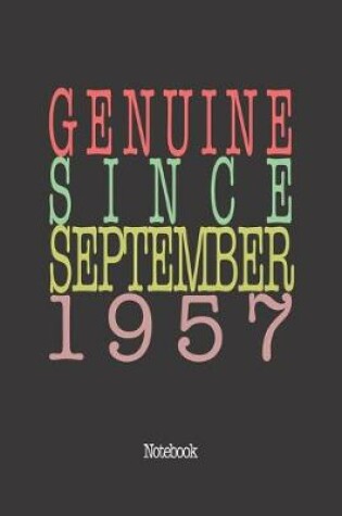 Cover of Genuine Since September 1957