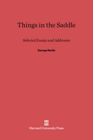 Cover of Things in the Saddle