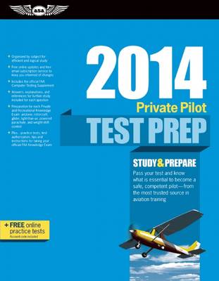 Book cover for Private Pilot Test Prep 2014