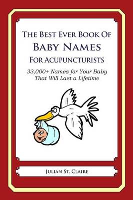 Book cover for The Best Ever Book of Baby Names for Acupuncturists