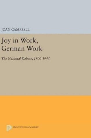 Cover of Joy in Work, German Work