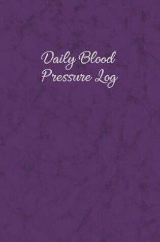 Cover of Daily Blood Pressure Log