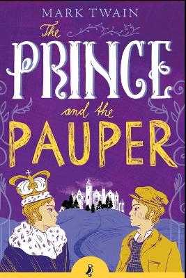 Book cover for The Prince and the Pauper Annotated Edition by Mark Twain