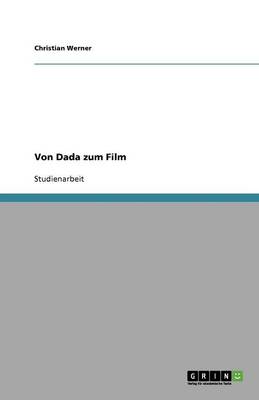 Book cover for Von Dada zum Film