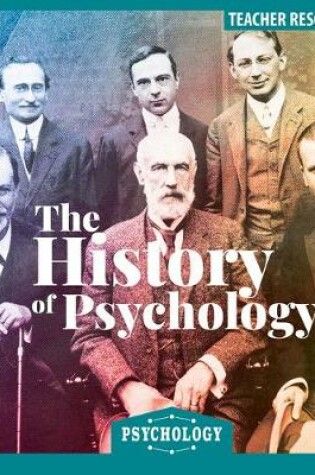 Cover of The History of Psychology