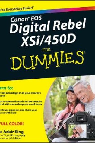 Cover of Canon EOS Digital Rebel XSi/450D For Dummies