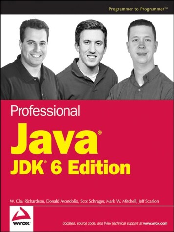 Book cover for Professional Java JDK 6 Edition