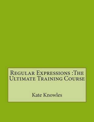 Book cover for Regular Expressions