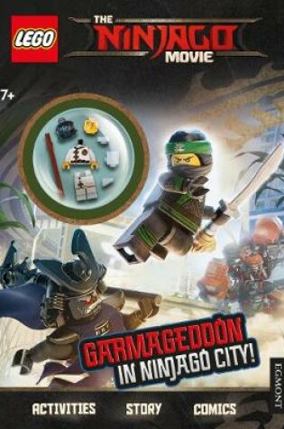 Cover of The LEGO® NINJAGO MOVIE: Garmageddon in Ninjago City! (Activity Book with minifigure)