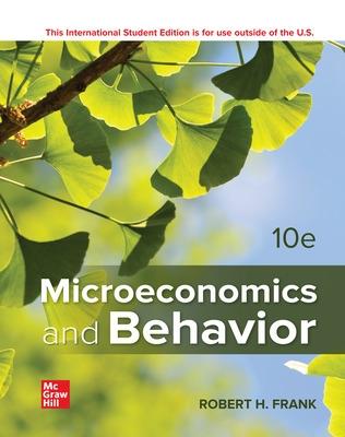 Book cover for ISE Microeconomics and Behavior
