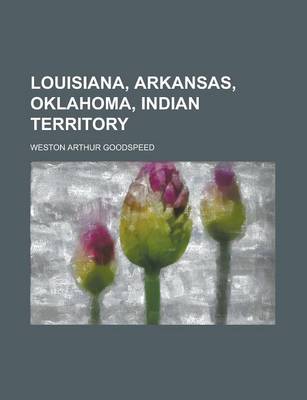 Book cover for Louisiana, Arkansas, Oklahoma, Indian Territory